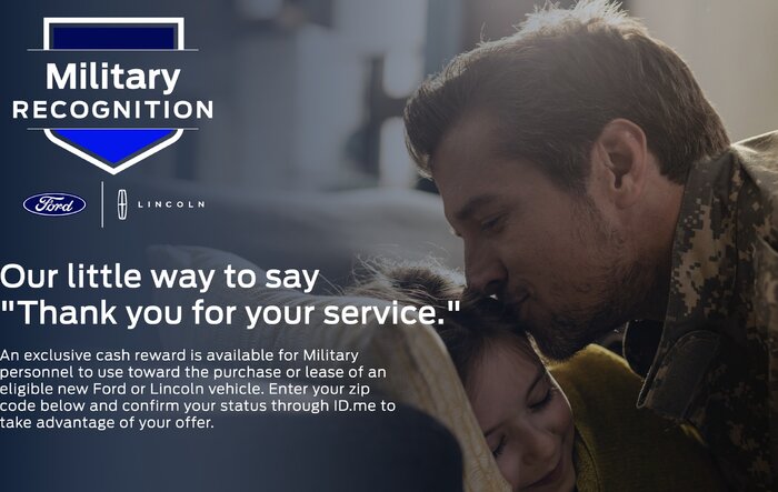 FYI: Ford giving $1,000 Cash Back for Veterans, Active Duty & Retired Military, and First Responders through 7/7/2025