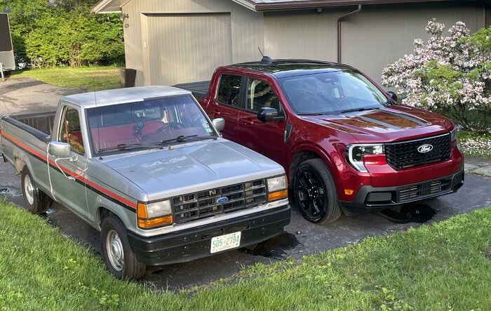 1989 Ranger & 2025 Maverick - brothers separated by 36 years