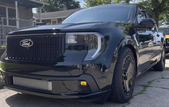 Coilovers installed on Lobo
