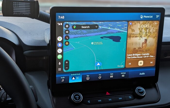 8" screen (Sync 3) upgraded to 12" screen (Sync 4)