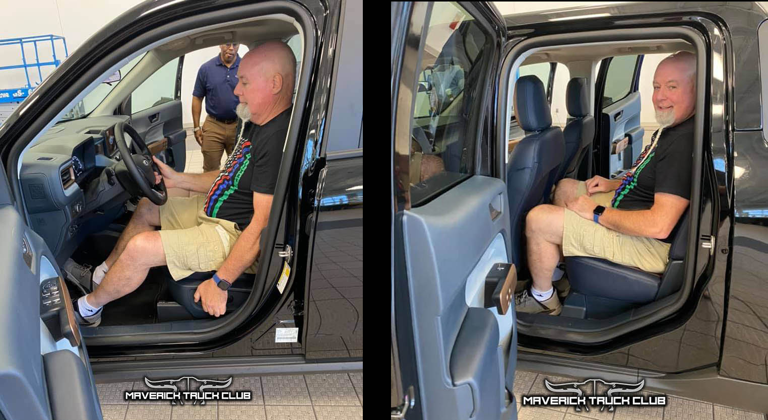 5'11" / 220 lb guy shows front & rear legroom and headroom in 2022