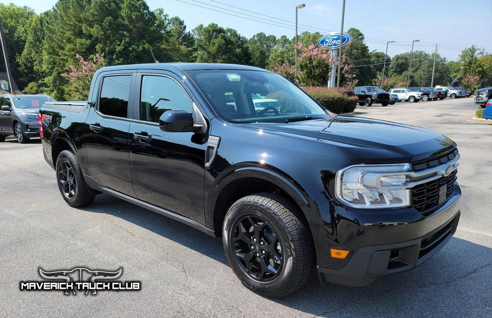 Blacked Out More Looks Shadow Black Maverick Lariat FX4 + Black