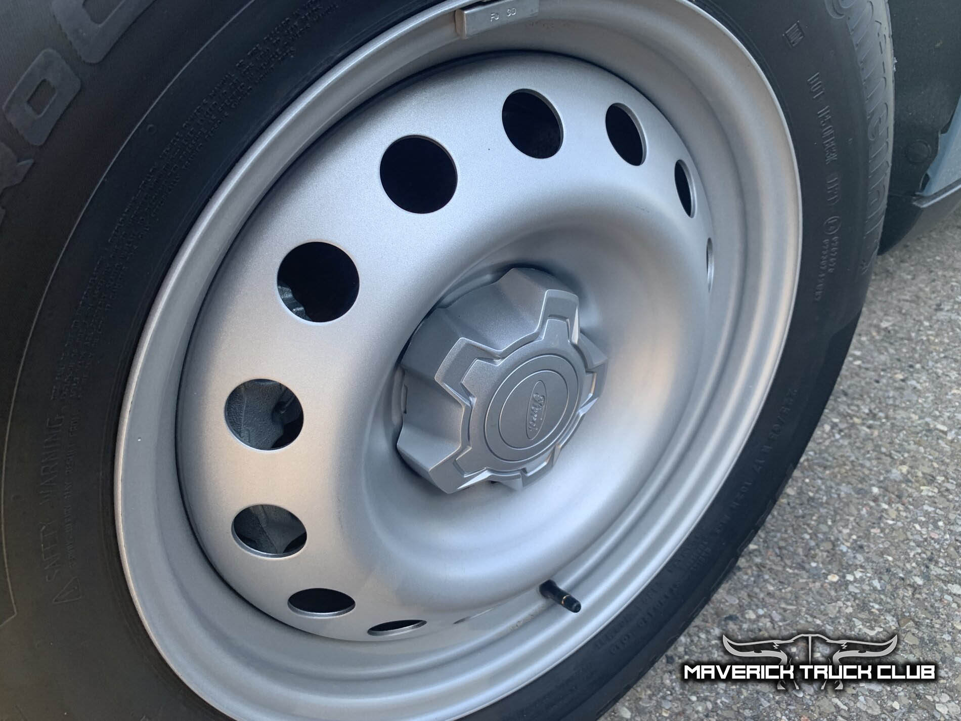 Weight of Maverick Stock Steelies Wheels = 27.2 Lbs / Pounds