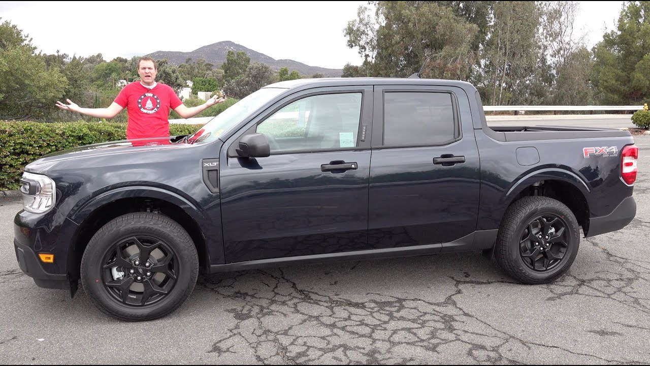 Doug Demuro 2022 Ford Maverick XLT FX4 Review Affordable Practical 