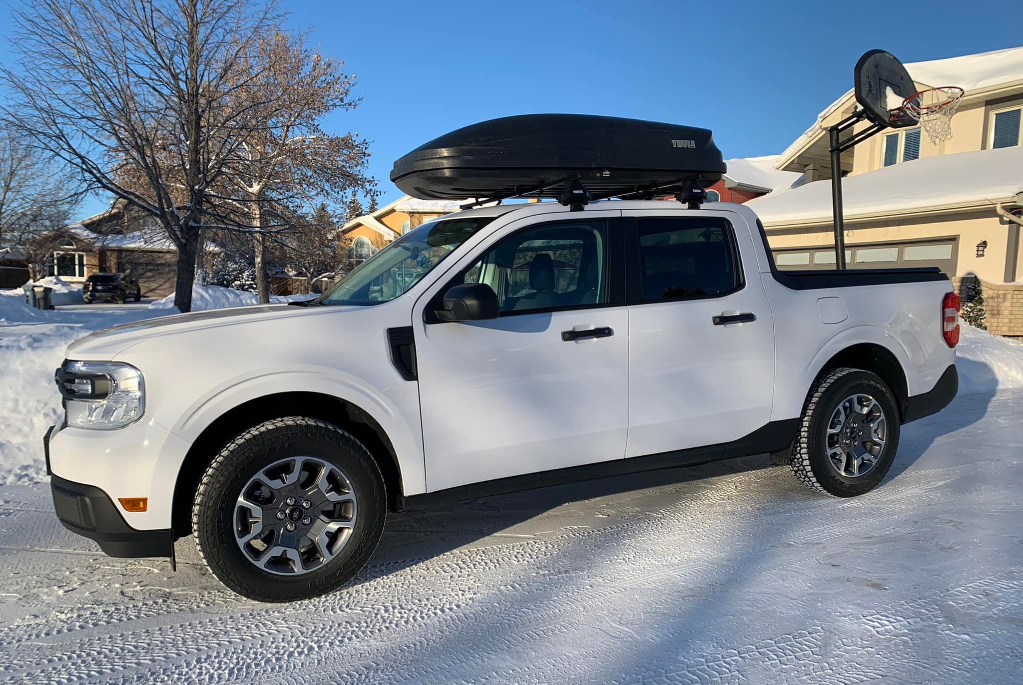 Mavericks With Roof Racks & Cargo Carrier Box Yakima and Thule