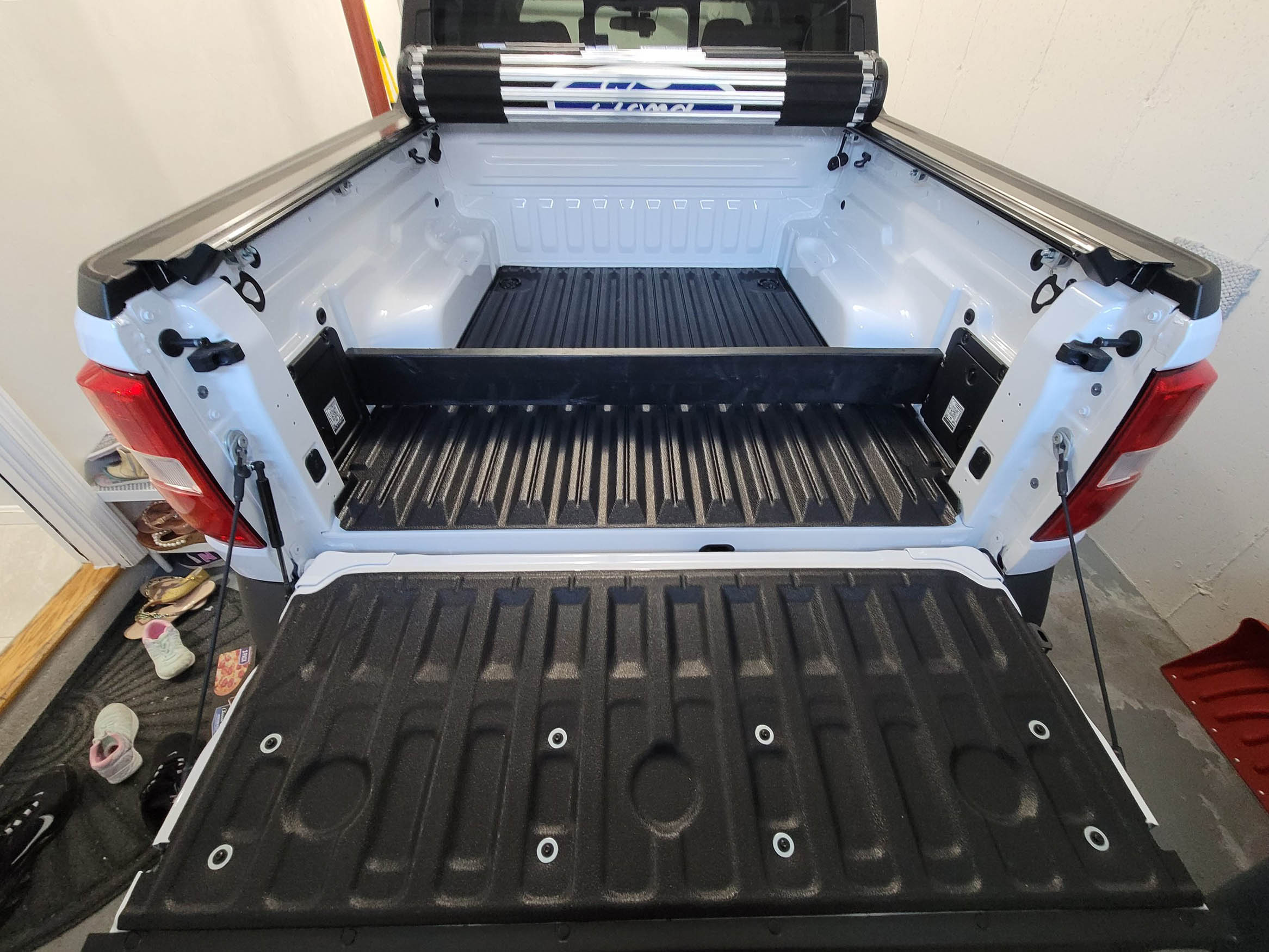 Ford Bed Tray Liner & Tailgate Liner installed