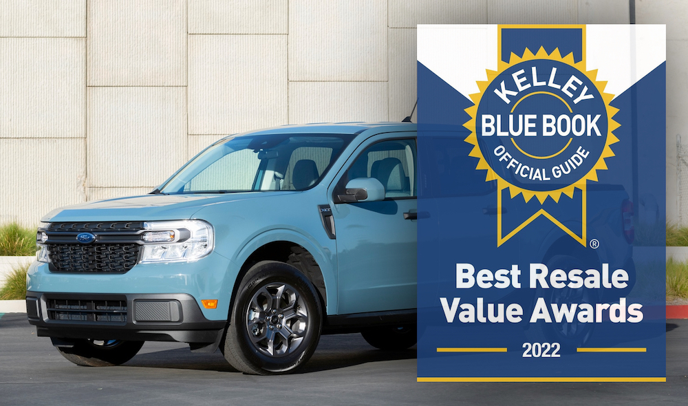 Winners of the 2023 Kelley Blue Book Best Resale Value Awards have