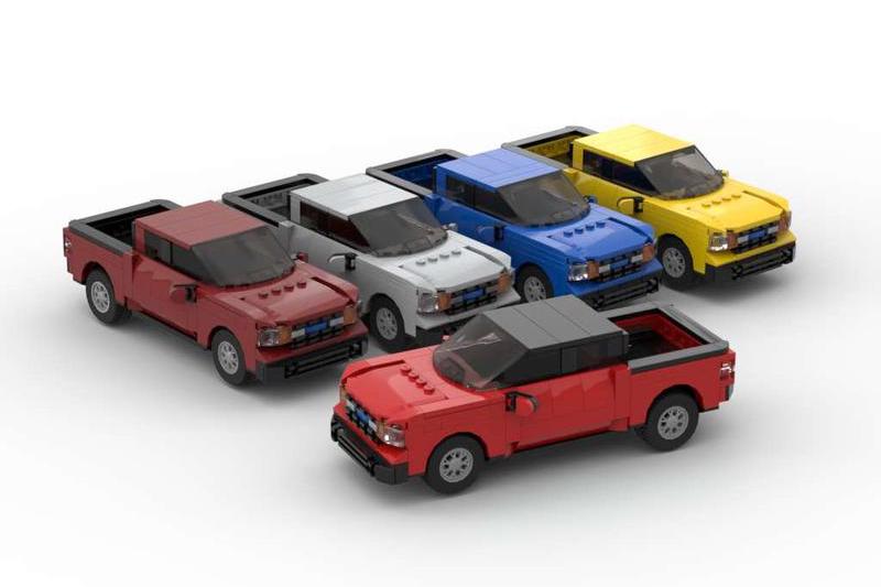 Lego hotsell ford ranger