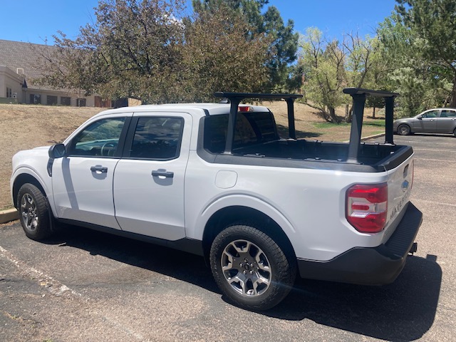 Trac One Depot Ladder Rack Install | MaverickTruckClub - 2022+ Ford ...