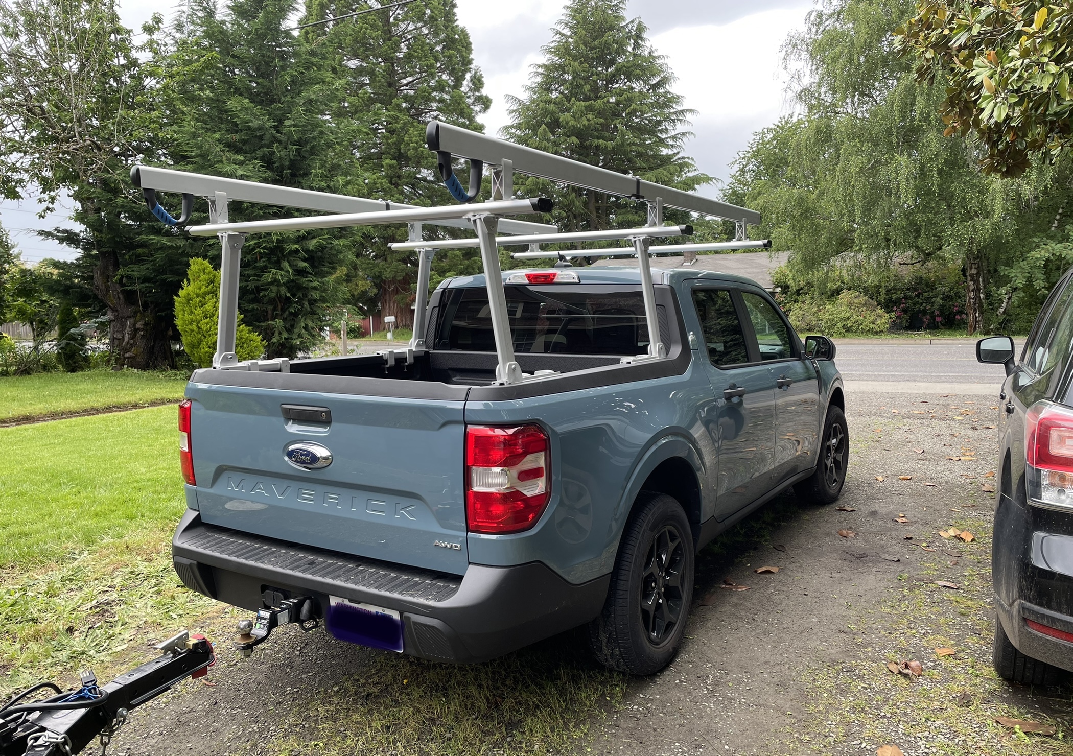 Elevate Outdoor Aluminum Universal Over-Cab Truck Rack installed