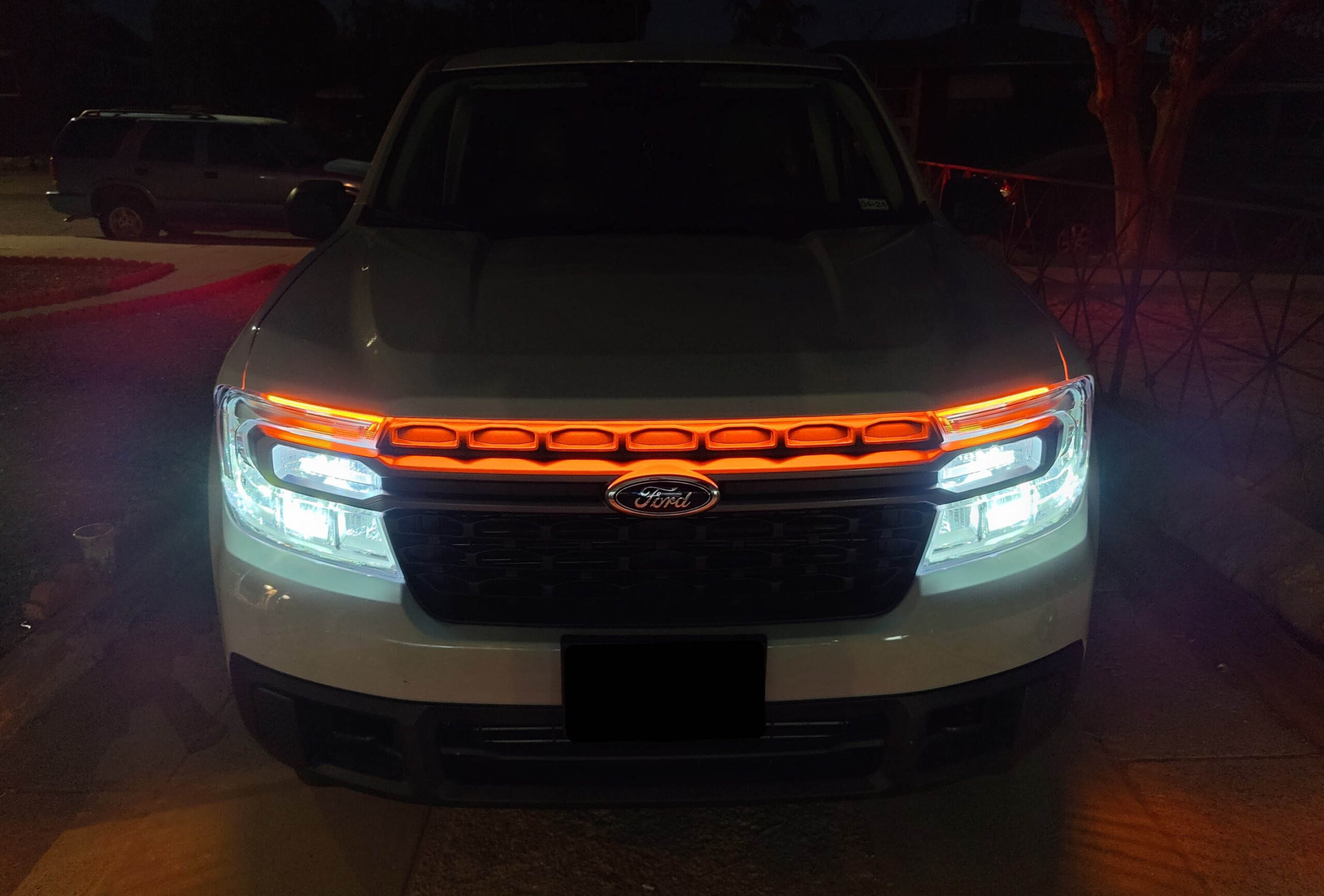 Maverick grill LED amber accent down lights 2022