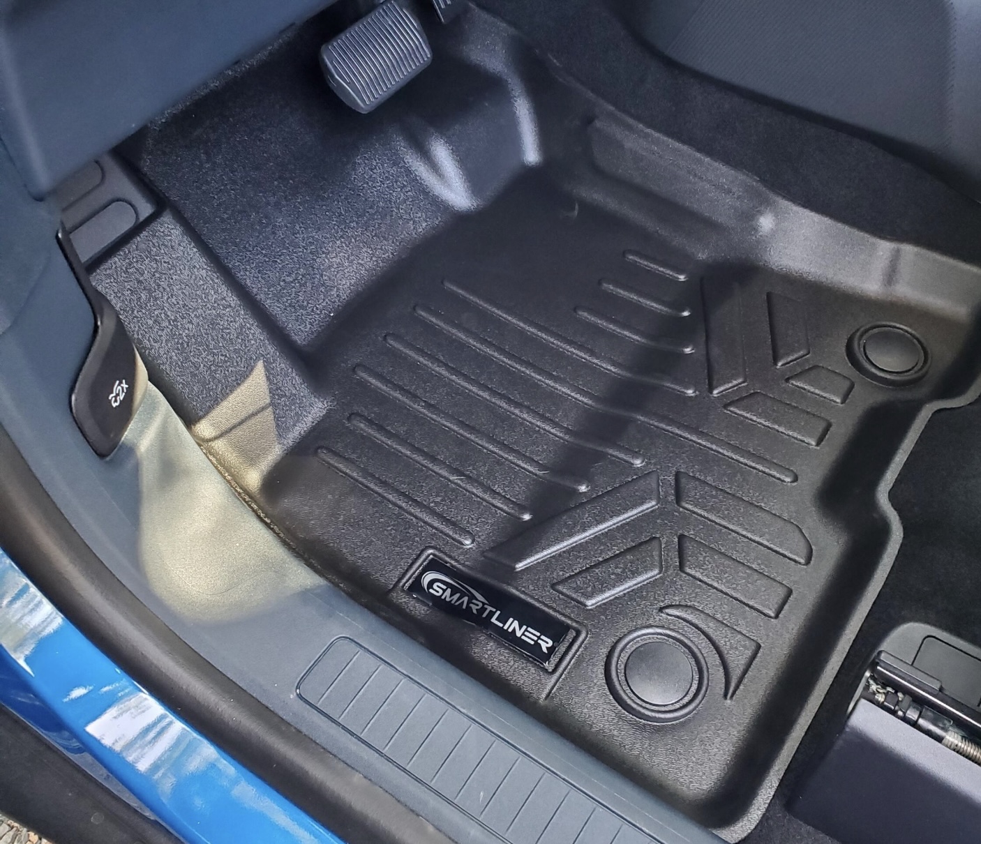 Smartliner Floor Mats for Hybrid Maverick Installed Photos