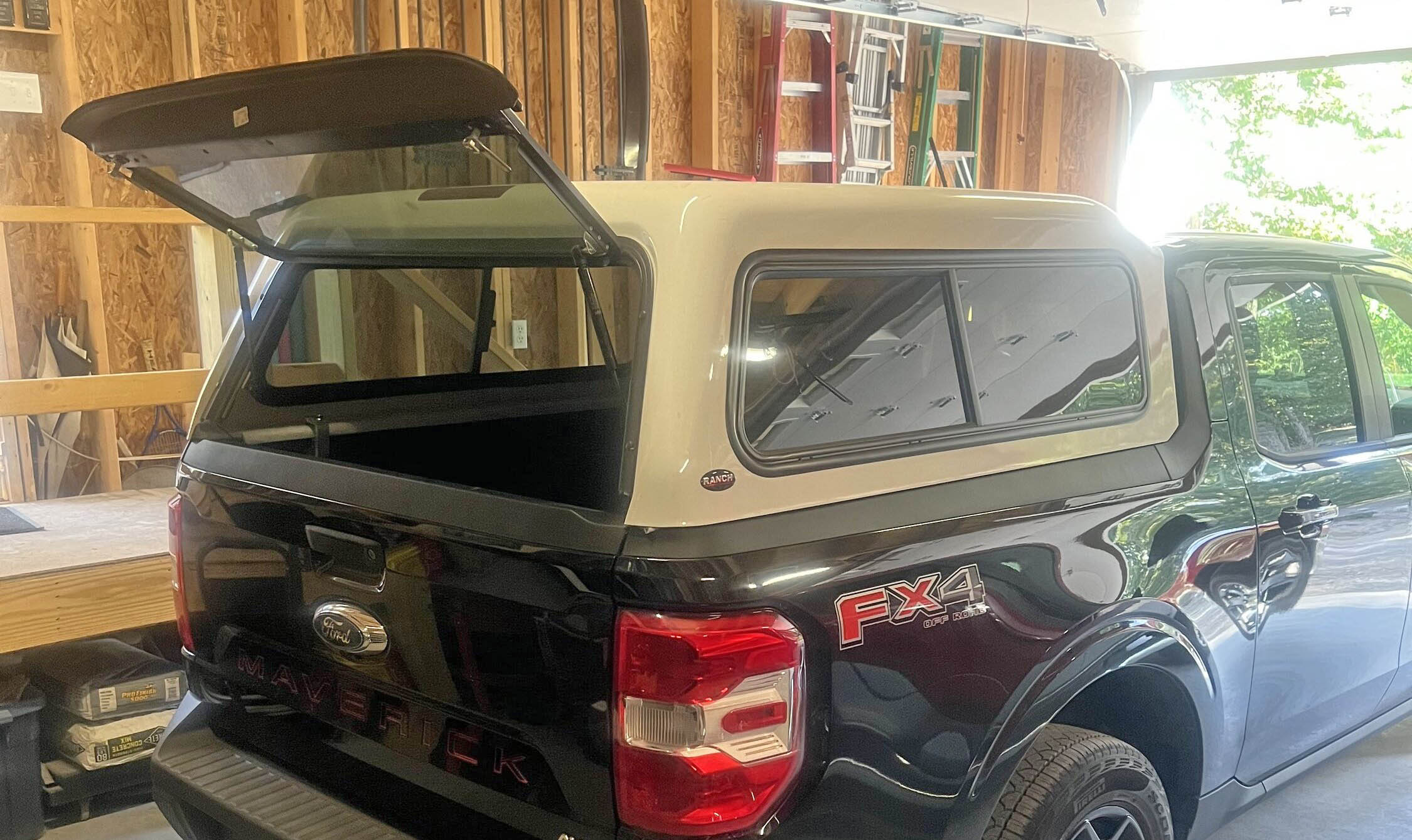 Ishler's Ranch Cap bed topper installed on my Maverick review