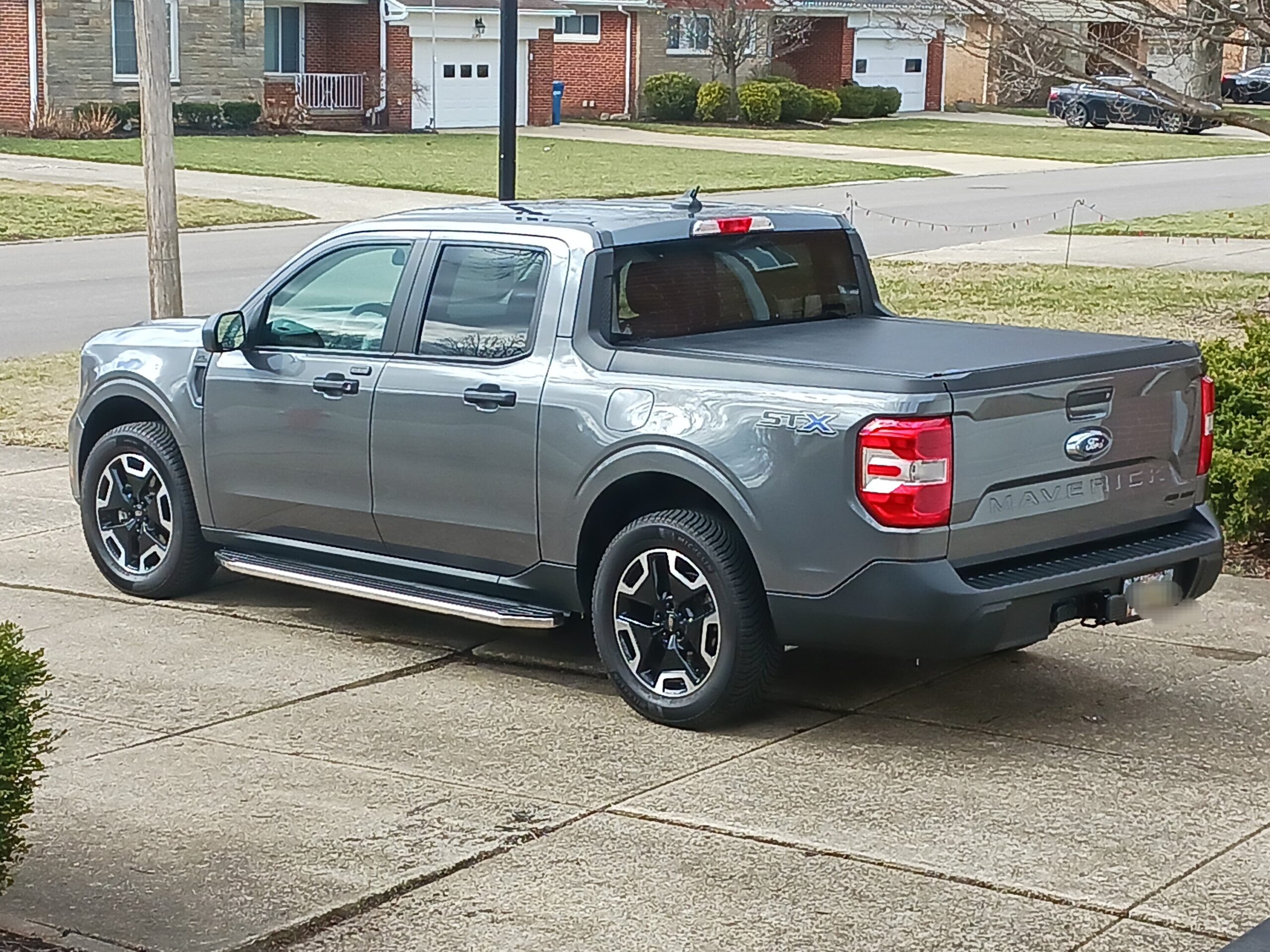 Running boards installed 2022+ Ford Maverick