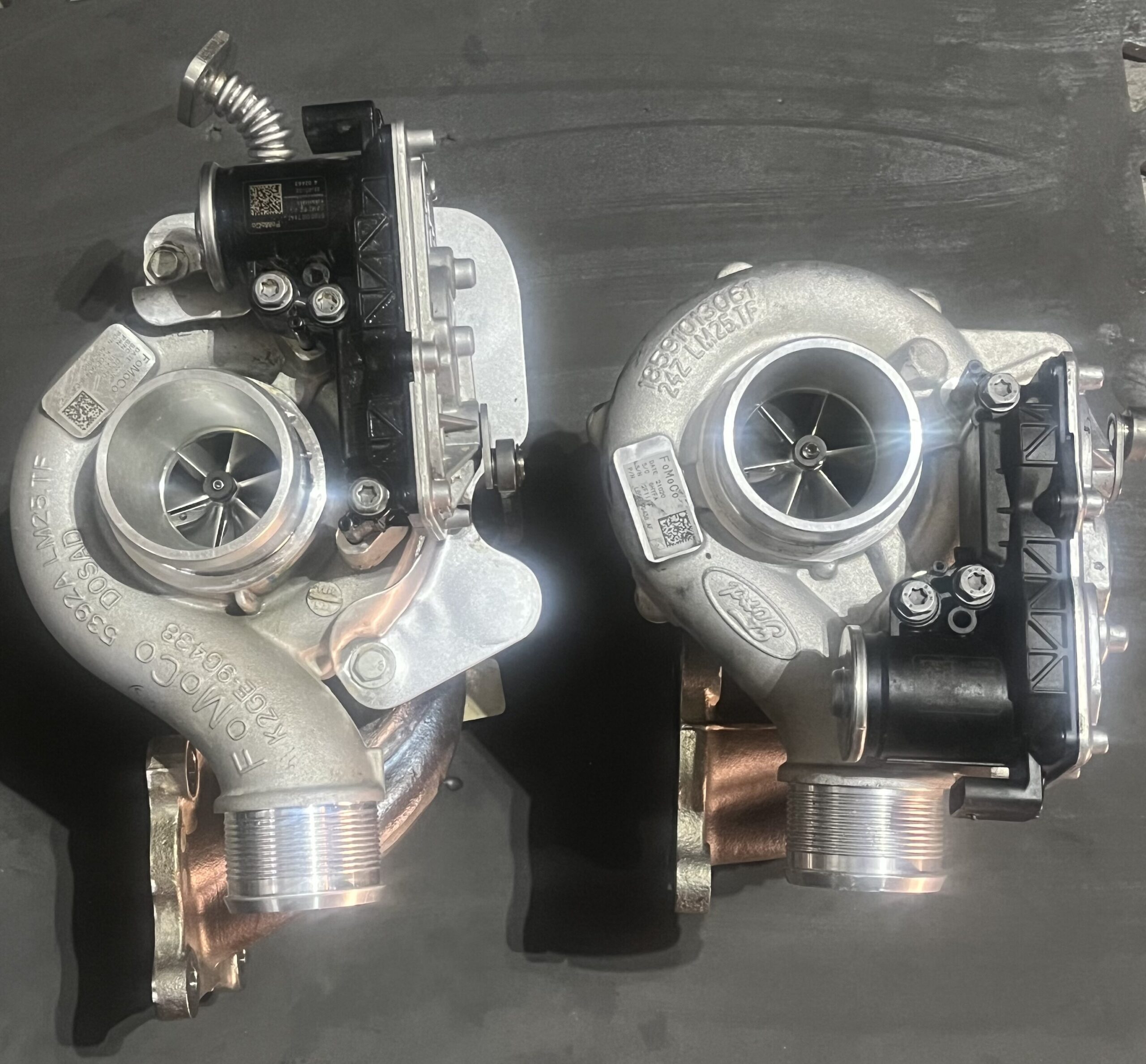 Turbo removal in preparation for Ranger 2.3 turbo swap
