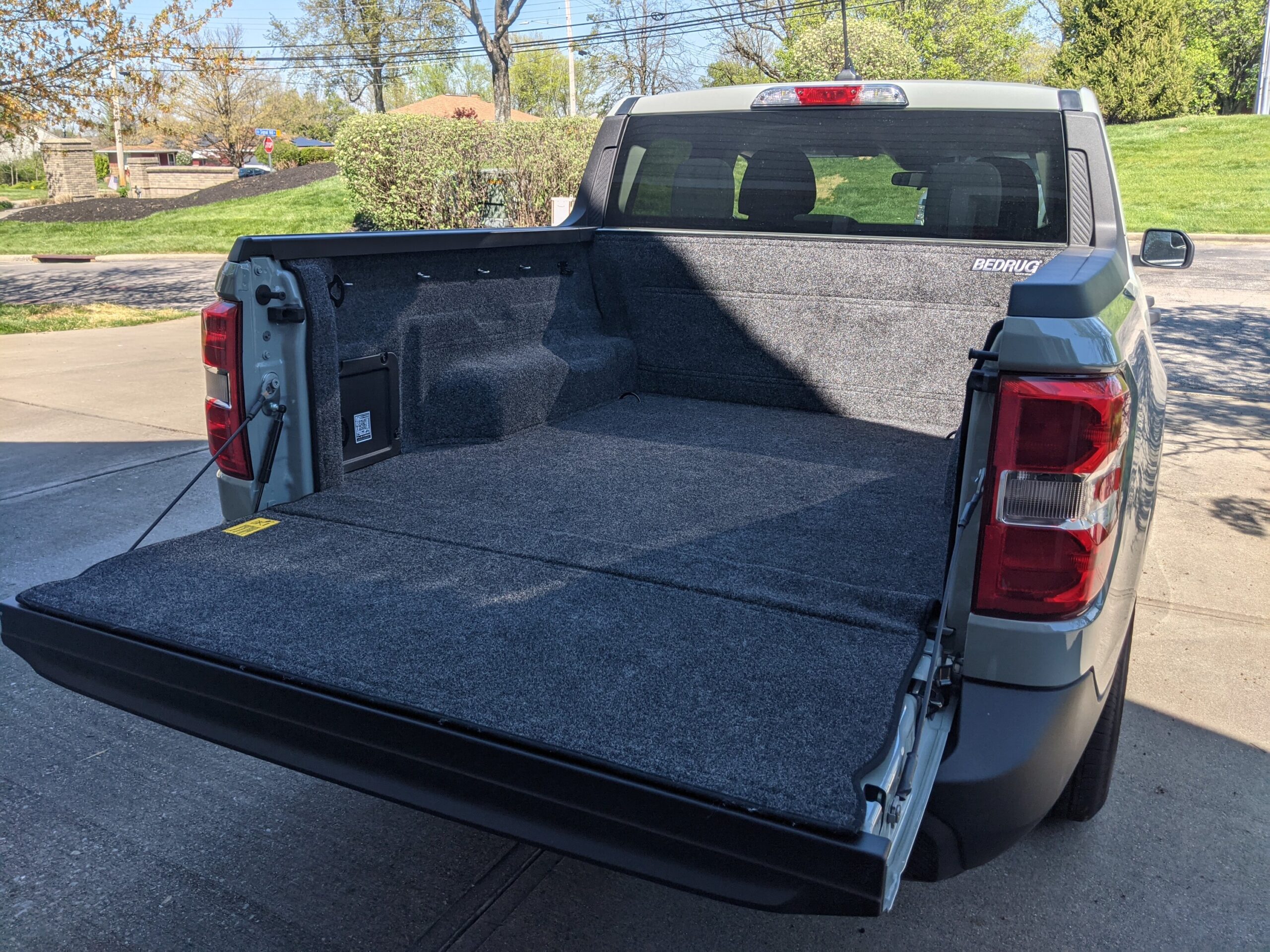BedRug full liner installed 2022+ Ford Maverick