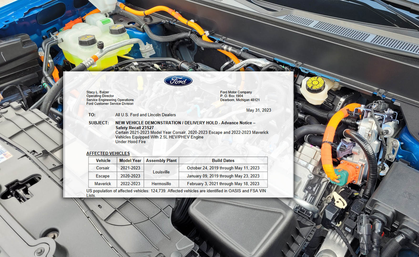 Ford Maverick recall Bob Is The Oil Guy