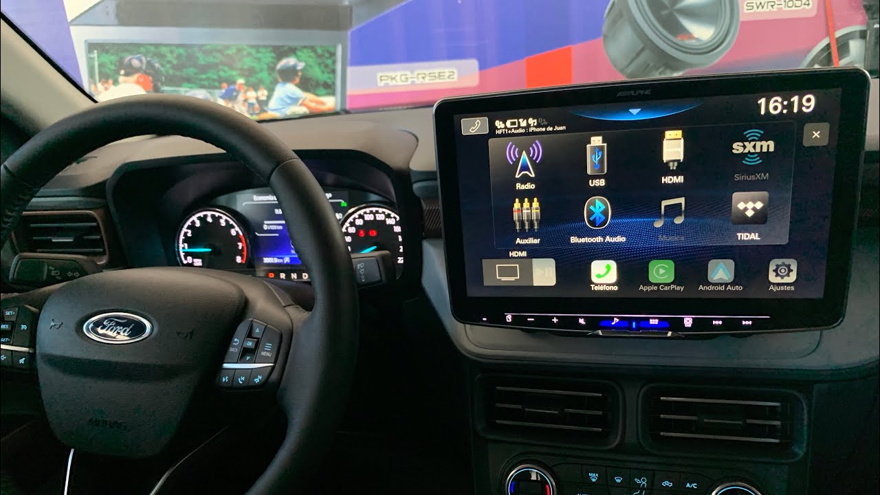 Aftermarket headunit installed! 2022+ Ford