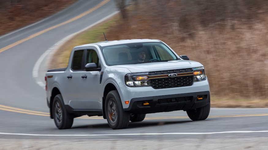 Image showcasing Maverick Tops MotorTrend's 2023 Best Small & Mid-Sized Trucks to Buy ...