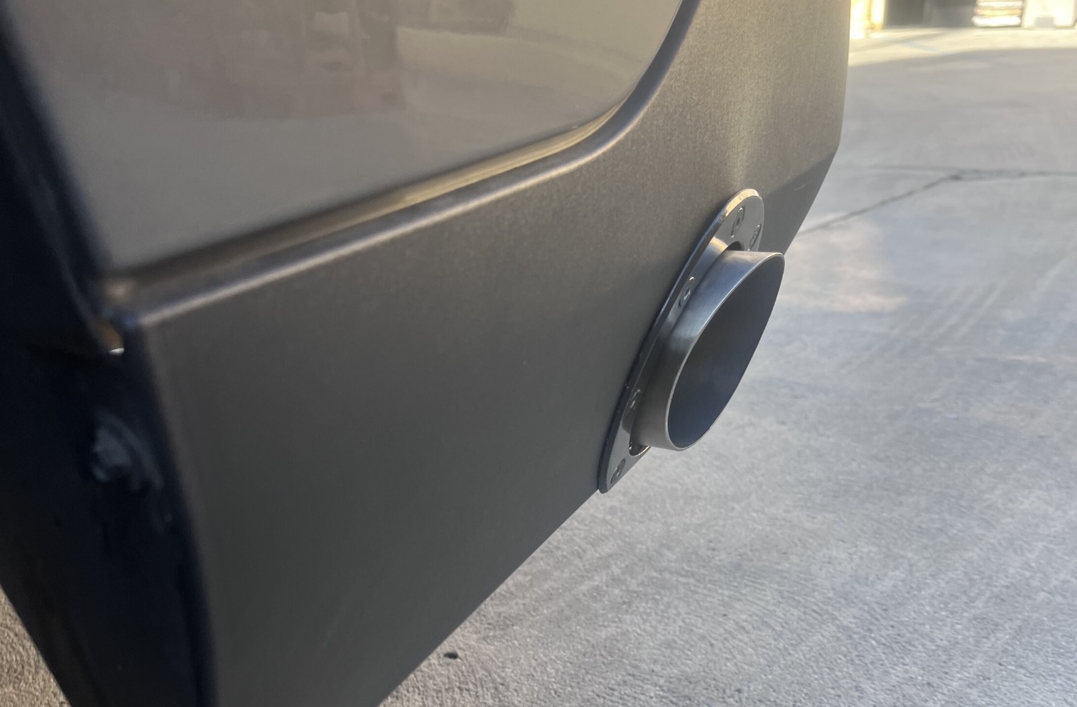 Finished bumper exit exhaust 2022+ Ford Maverick