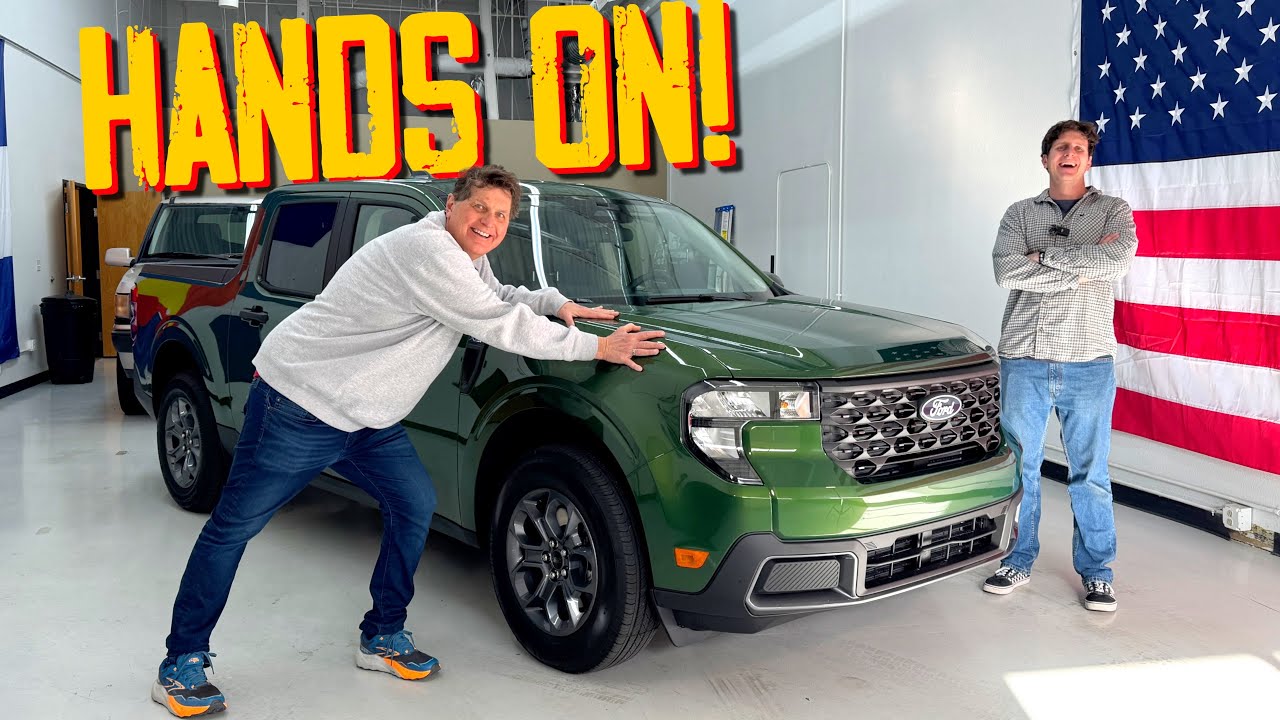 TFL first handson with the 2025 Maverick XLT hybrid AWD 2022+ Ford